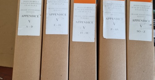Treccani appendice lusso - appendice, ed.lusso