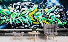 Carta parati graffiti - da,