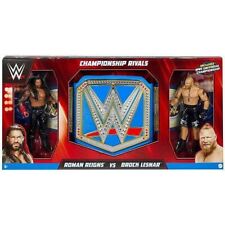 WWE Rivals UNIVERSAL TOY BELT + ROMAN REIGNS + BROCK LESNAR BASIC Action Figure