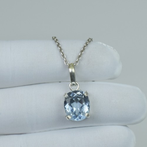 Collana regalo acquamarina