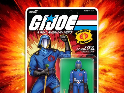 Joe cobra commander - g.i., black
