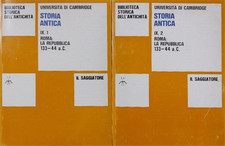  - Storia Antica. Roma: la
