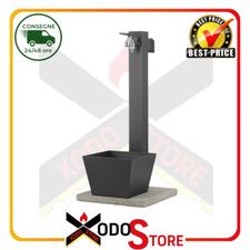 Fontana colonna con base - a,