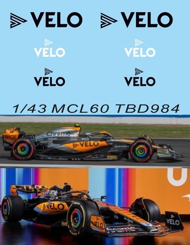 Decals per mclaren - decals, mcl60