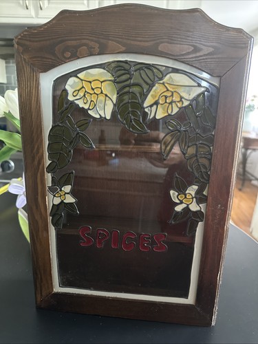 Armadio porta spezie vintage