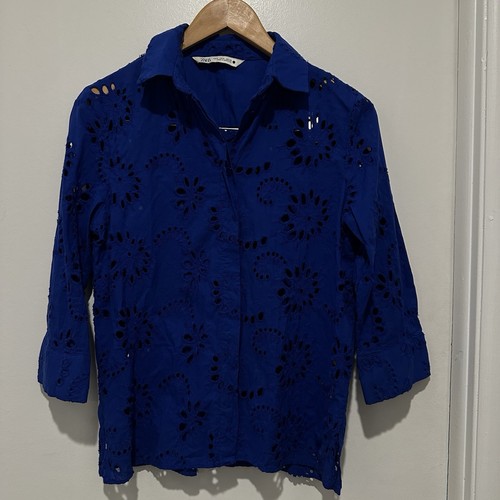 Zara embroidered poplin shirt - zara,
