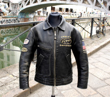 Giubbotto chiodo Pelle Harley