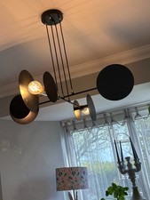 lampada a sospensione nera