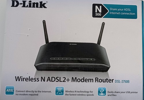 Link wireless n300 adsl2 - d-link,