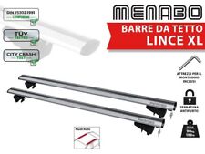 BARRE DA TETTO PORTATUTTO ALTA QUALITÀ MENABO LINCE XL SILENZIOSE ANTIFURTO