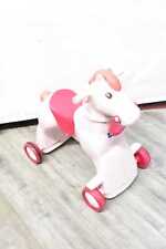 Cavallo Gioco Cavalcabile Chicco Rosa Con Suoni