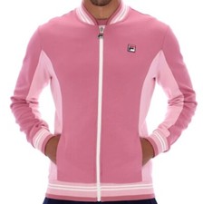 Fila Vintage Borg Wimbledon Settanta Tennis Track Top (Rosa) RRP £75