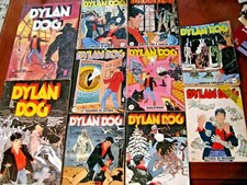 DYLAN DOG lotto  10 albi :  ALBO GIGANTE n° 1 + n° 2  +  8 albi  primi anni '90