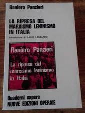 LA RIPRESA DEL MARXISMO
