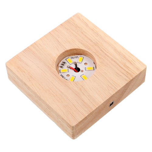 Base legno per luce - ,