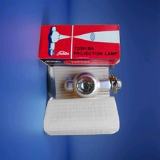 TOSHIBA Lampada  8V 50w Proiettore Cine  Proiezione NUOVA N.O.S.