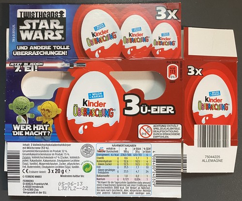 Kinder sorpresa scatola star - kinder,