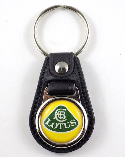 Lotus key fob ring chain - key,