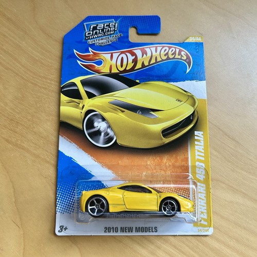 Hot wheels ferrari 458 italia - hot,