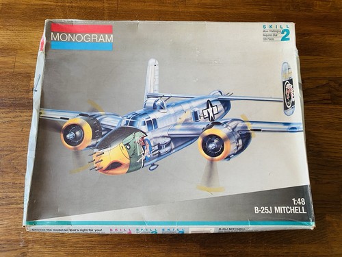 Monogram 25j mitchell - 1/48, b-25j