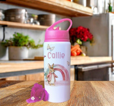 Borraccia coniglietto rosa