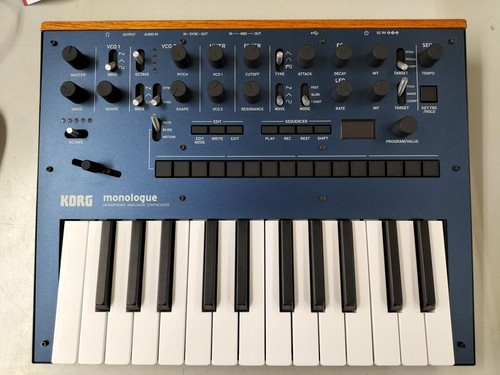Korg monologo blu - monologo, monofonico