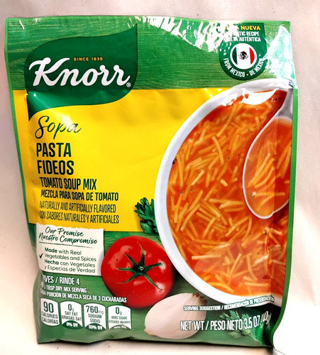 Knorr sopa fideos - fideos, pasta