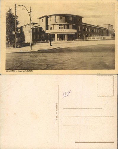 Gorizia casa dei - casa, balilla