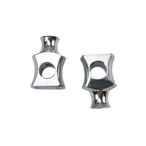 Riser manubrio chrome - chrome, "per