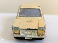 MODELLO AUTO GIOCATTOLO VINTAGE POLISTIL FIAT 127 EL 48 PRESSOFUSO 1:43 MADE IN ITALY GIALLO
