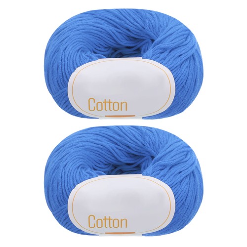 Filato cotone 2x100g celeste - 2x100g,,