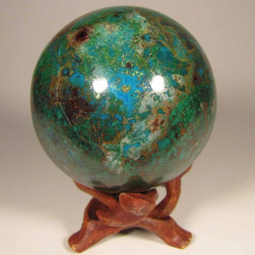 Sfera chrysocolla - 2,5",