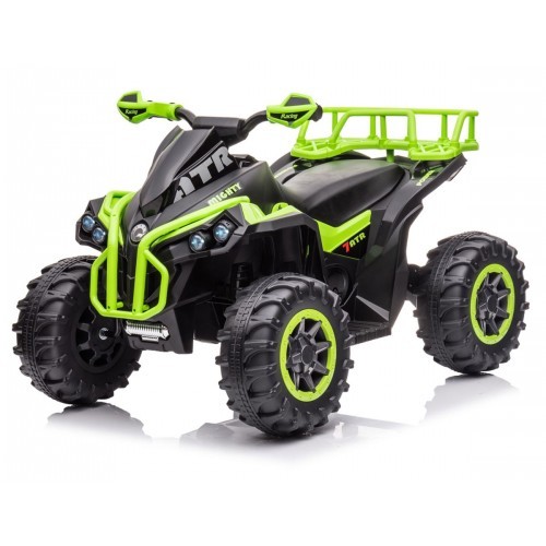 Quad elettrico verde ruote - quad, a