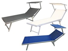 LETTINI SPIAGGIA RIMINI BLU