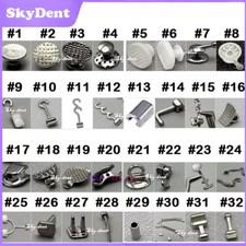 Bottone linguale incollabile