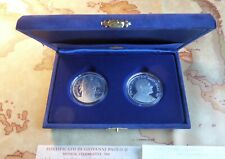 Vaticano - Dittico Monete Celebrative 10000 Lire Argento 835 - Anno Santo 2000
