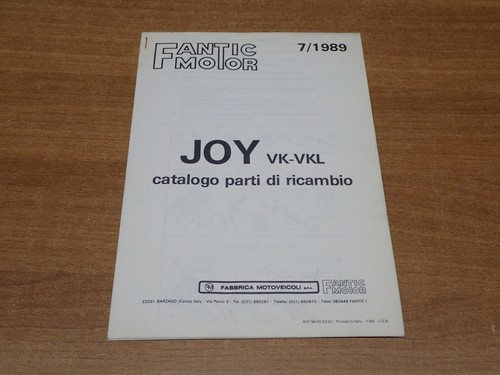 Fantic motor joy vkl - vk,