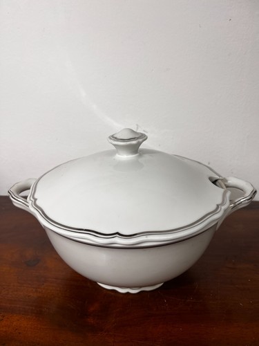 Zuppiera ceramica bianca - zuppiera,