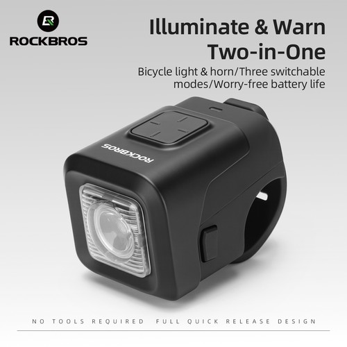 Rockbros corno elettronico - corno,