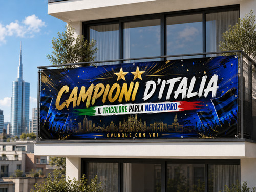Striscione inter celebrativo - striscione,