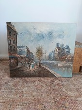 Grande quadro impressionista