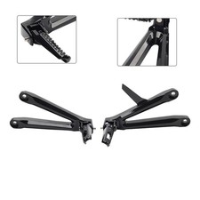 Pedane poggiapiedi passeggero posteriore pedane pioli morsetti per Honda CBR600RR 05-06