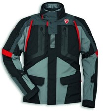 DUCATI Dainese STRADA C4 giacca tessile Gore Tex giacca jacket nero grigio NUOVO 