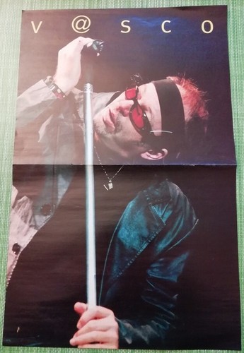 Poster vasco ligabue anni - poster,