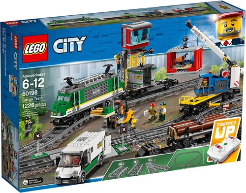 Lego city 60198 treno merci - city,
