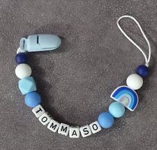 catenella portaciuccio personalizzato con nome