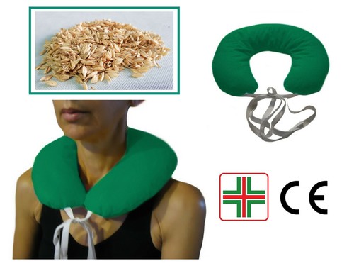 Cuscino riscaldabile con pula - cuscino,