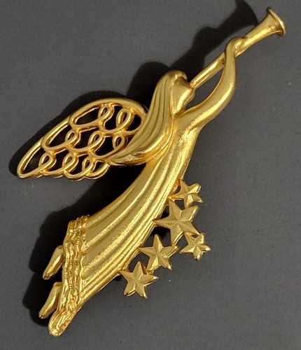 Spilla angelo corona oro - , inc
