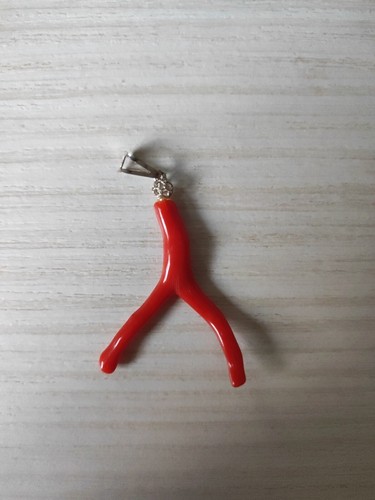 Ciondolo ramo corallo rosso - corallo,
