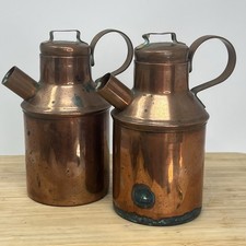 Set 2 caraffe latta rame acqua